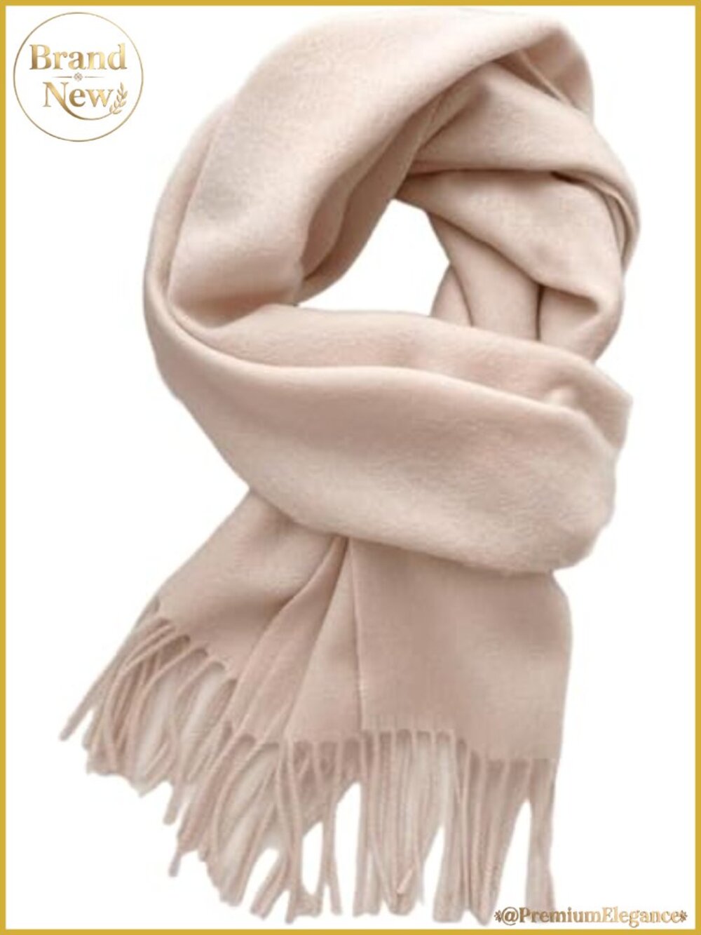 Oversized Chunky Knit Scarf Wrap Soft Warm Winter Shawl 100% Polyester